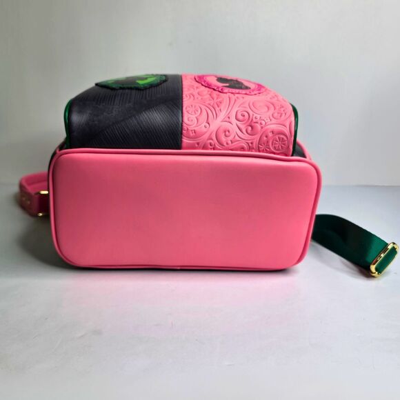 LOUNGEFLY WICKED - Glinda & Elphaba Mini-Backpack Limited Edition - NEW - Picture 7 of 8